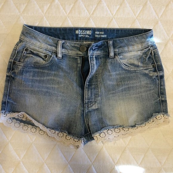 Mossimo Supply Co. Pants - Mossimo High-Waisted Jean Shorts